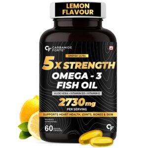 Carbamide Forte 5X Strength Omega 3 Fish Oil Capsules 2730mg | Fish Oil