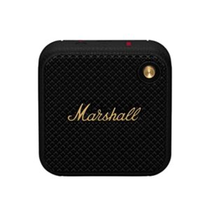 Marshall Willen Portable Bluetooth Speaker and Brass